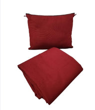 Load image into Gallery viewer, Travel Beach Waterproof Pillow & Mat (Red)