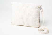 Load image into Gallery viewer, Travel Pillow Wears (Cream & Brown)