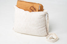 Load image into Gallery viewer, Travel Pillow Wears (Cream & Brown)
