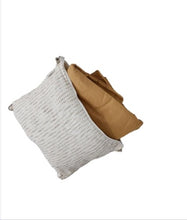 Load image into Gallery viewer, Travel Pillow Wears (Cream &amp; Brown)
